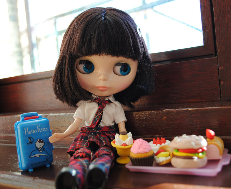 Doll with Lunch Set