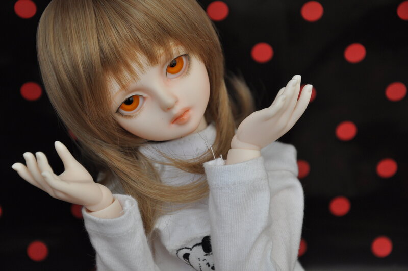 Doll with Orange Eyes