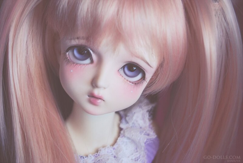 Doll with Pink Hair — Calm, Photograph