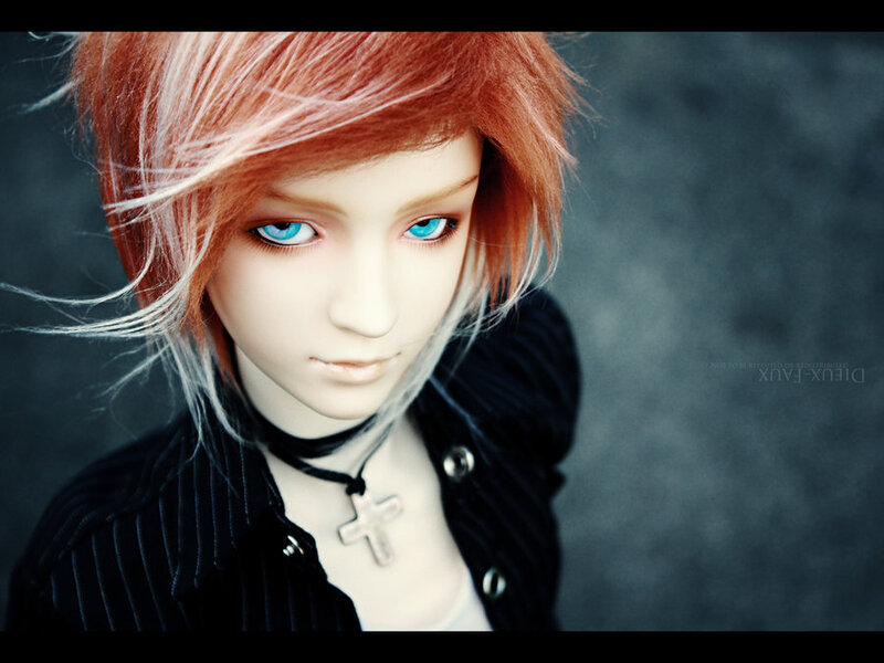 doll with red hair and blue eyes