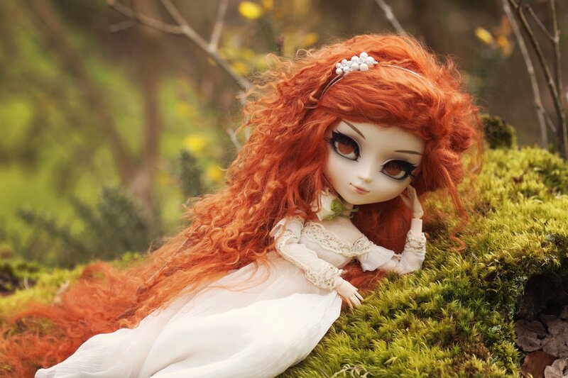 Doll with Red Hair — Serene, Spring
