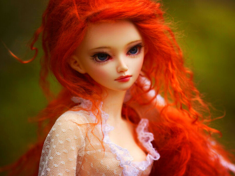Doll with Red Hair — Serene