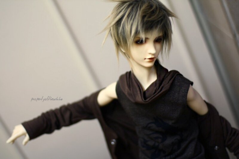 Doll with Spiky Hair