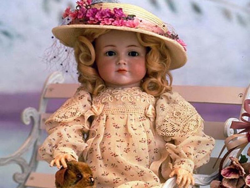 Doll with Straw Hat