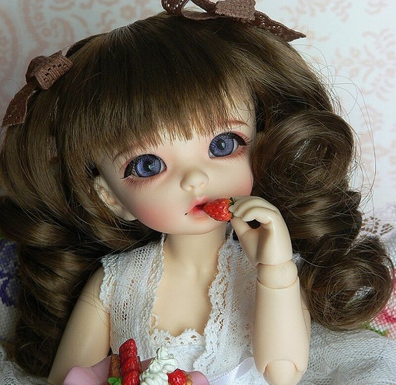 Doll with Strawberry