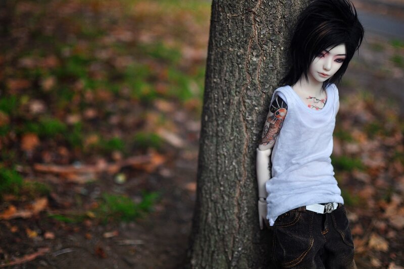 Doll with Tattoos
