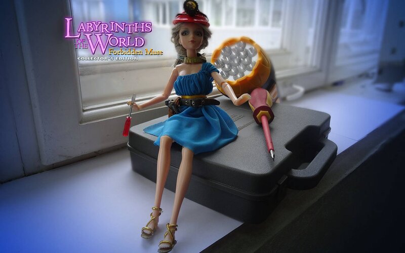 Doll with Tools