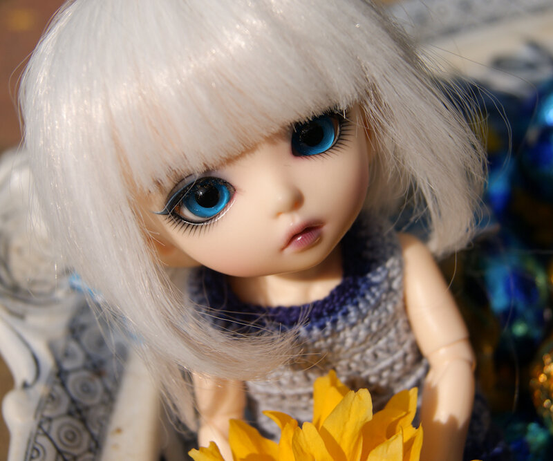 Doll with White Hair — Calm