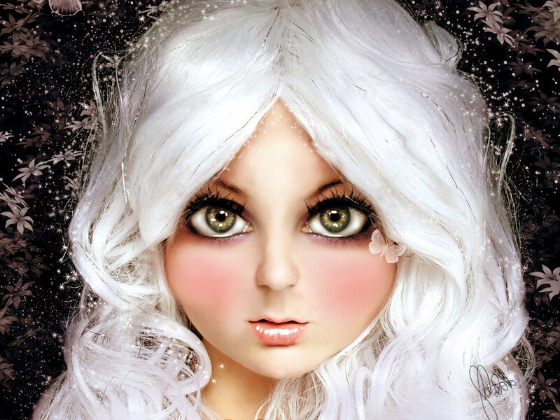 Doll with White Hair — Dreamy