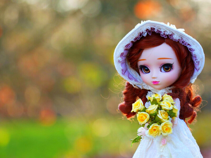 Doll with Yellow Flowers