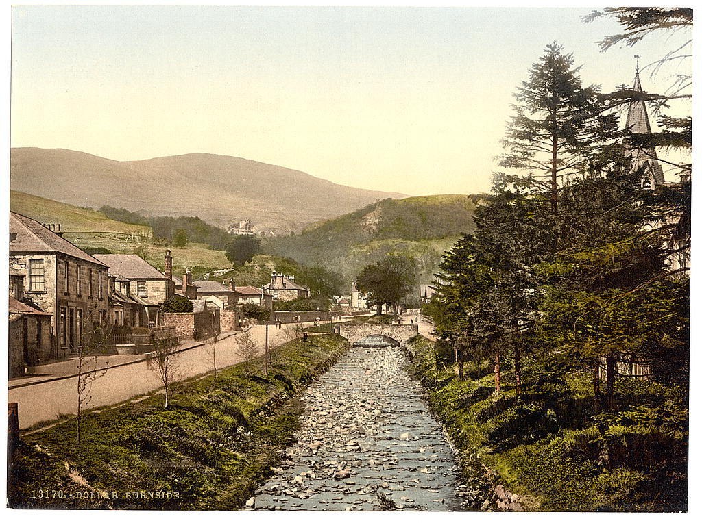 Dollar Burnside village scene