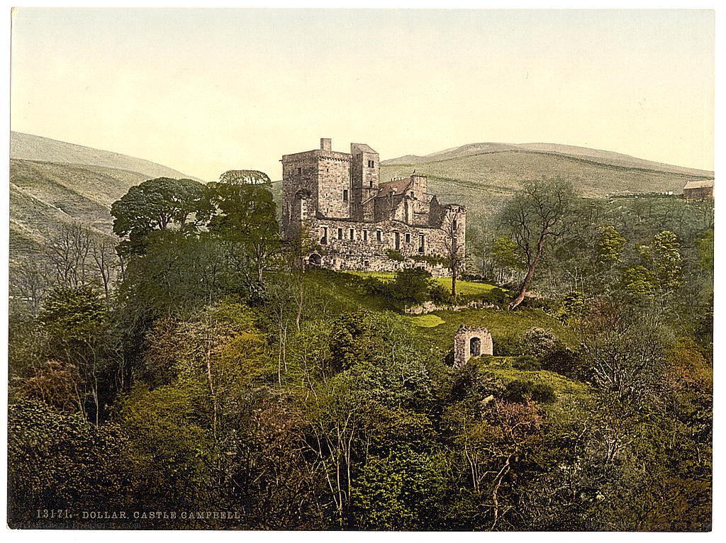 Dollar Castle in Scotland