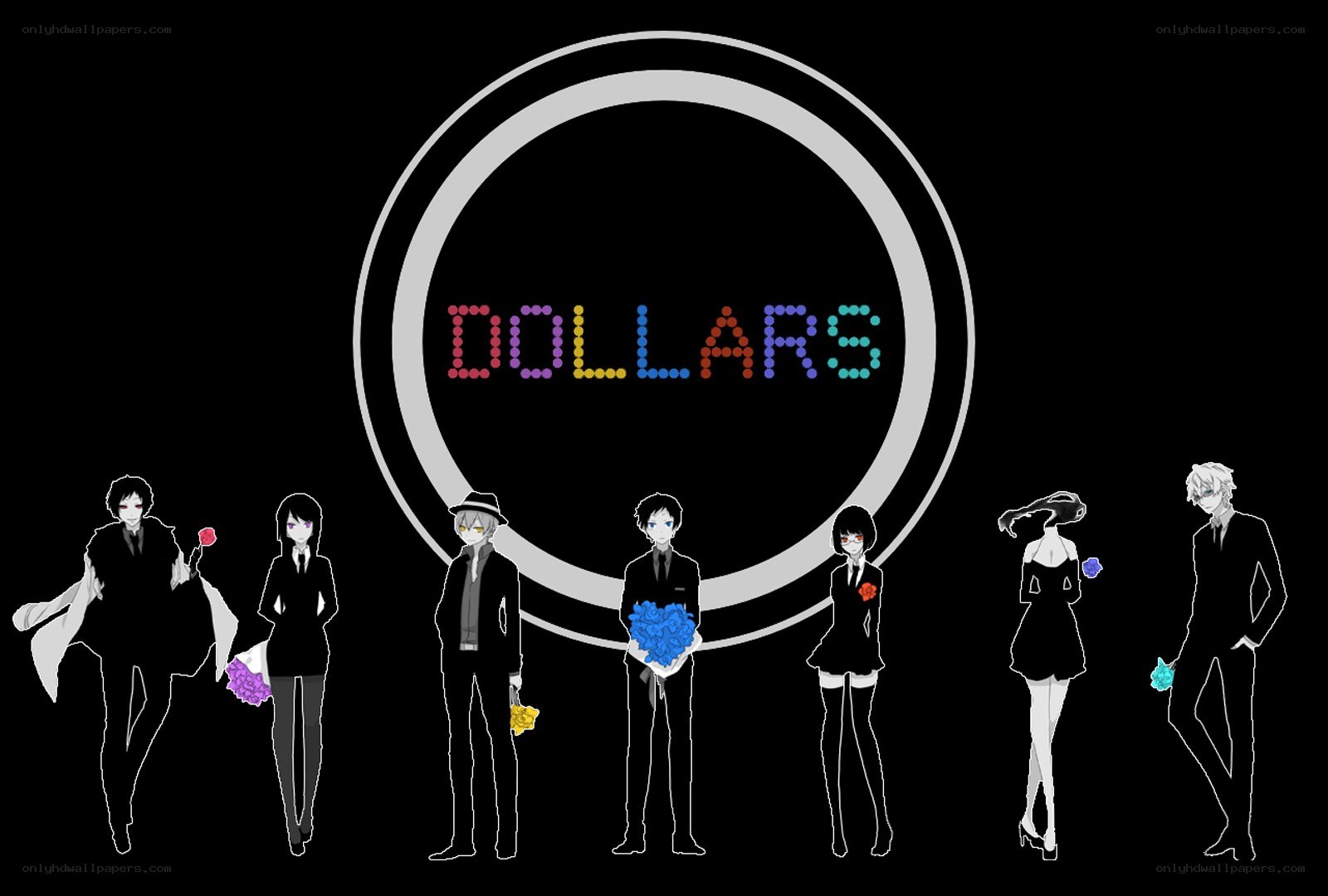 Dollars anime characters