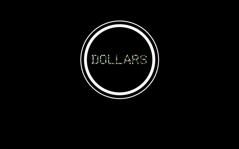 Dollars logo on black