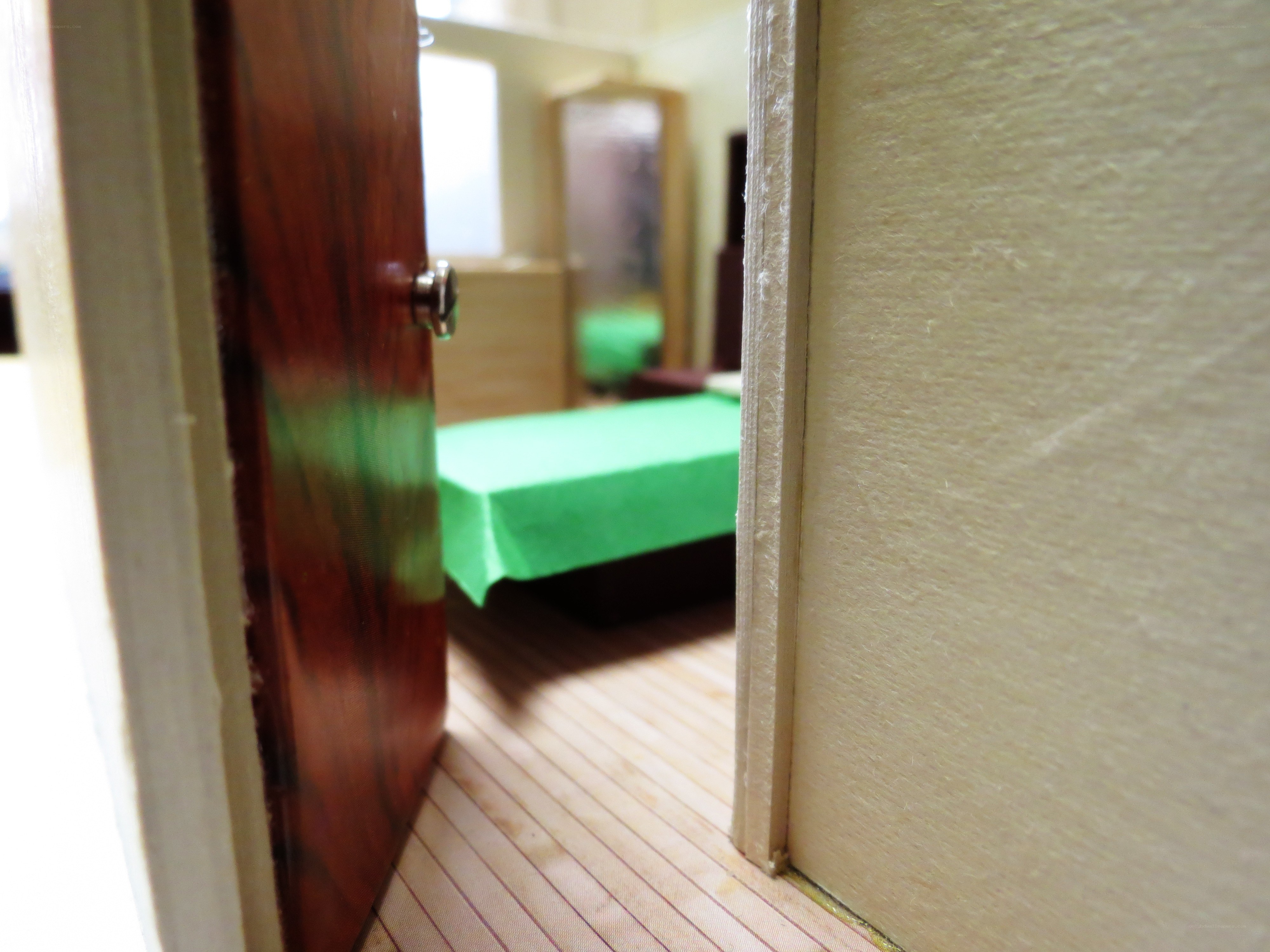 dollhouse bedroom view