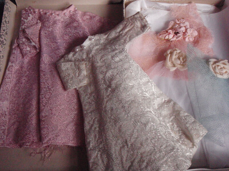 Dolls' Dresses in Box