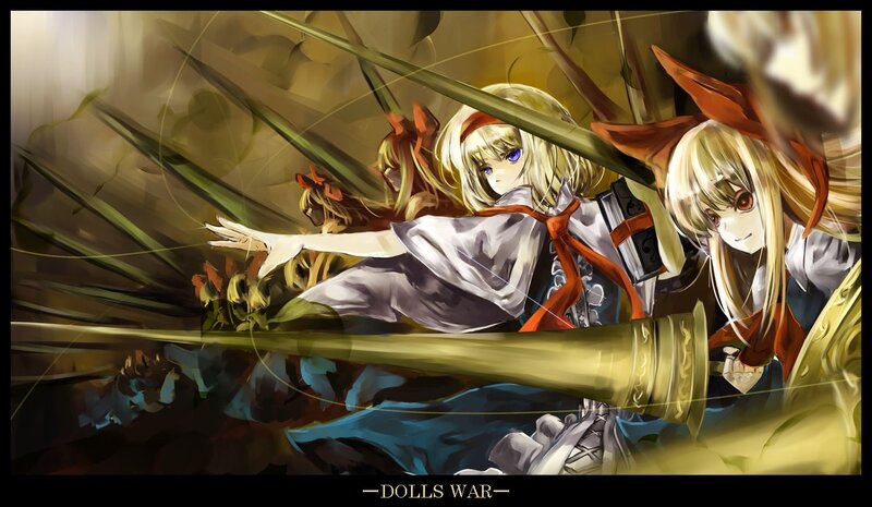 Dolls in battle