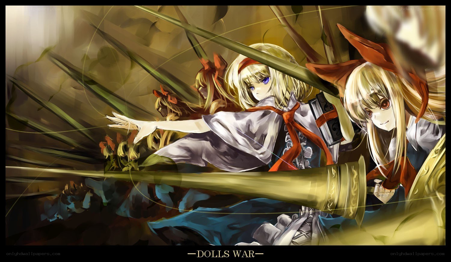 Dolls in battle
