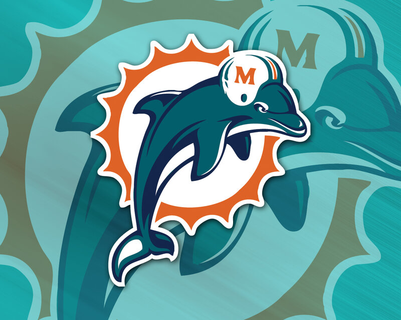 Dolphin Logo — Teal, Dynamic