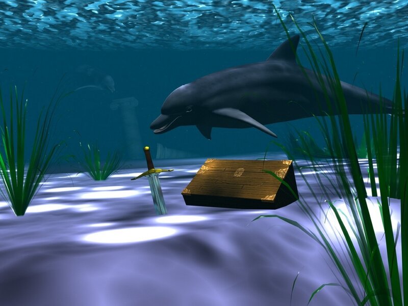 Dolphin Underwater