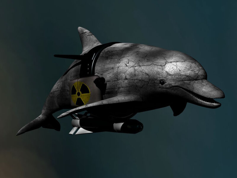 Dolphin with nuclear device