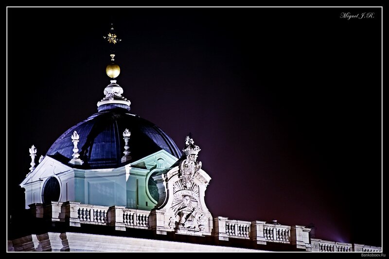 Dome at night