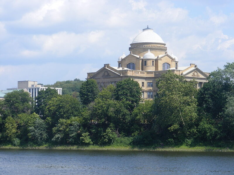 Dome Building by River