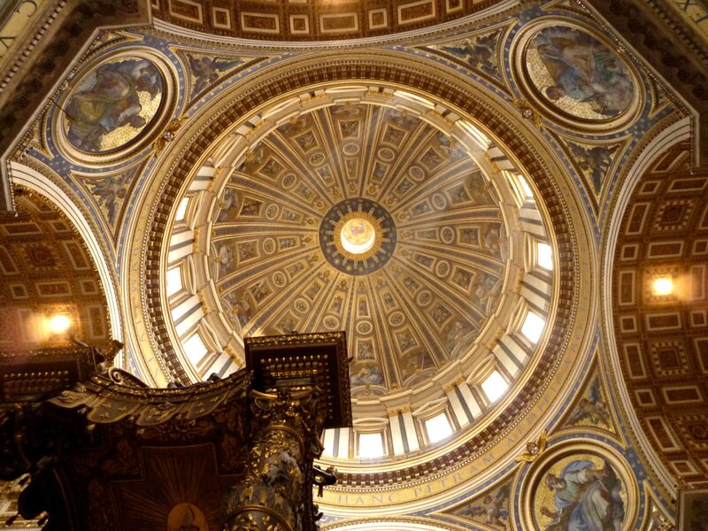 Dome Ceiling of a Cathedral