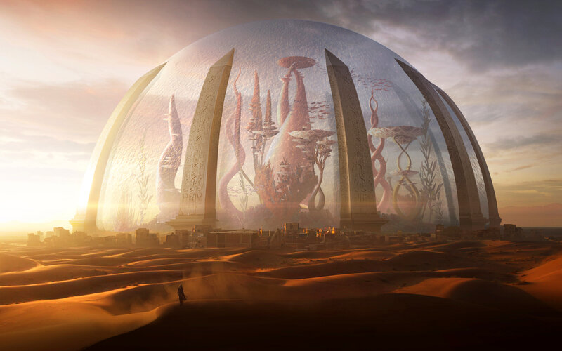 Dome in Desert