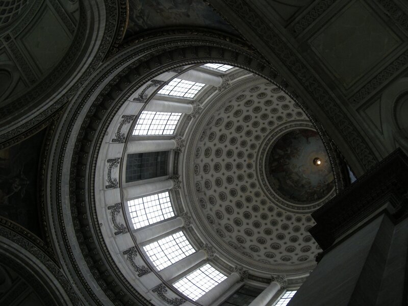 dome interior with windows