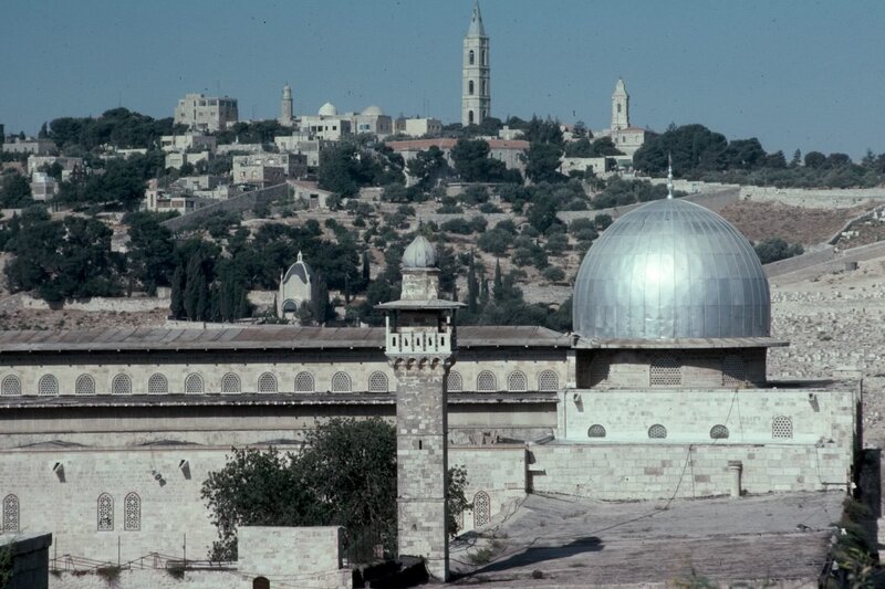 Dome of the Rock and Jerusalem skyline