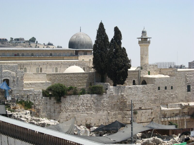 Dome of the Rock and Western Wall