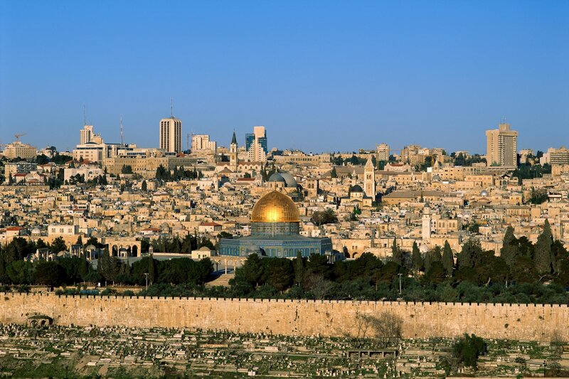 Dome of the Rock — Blue, Serene