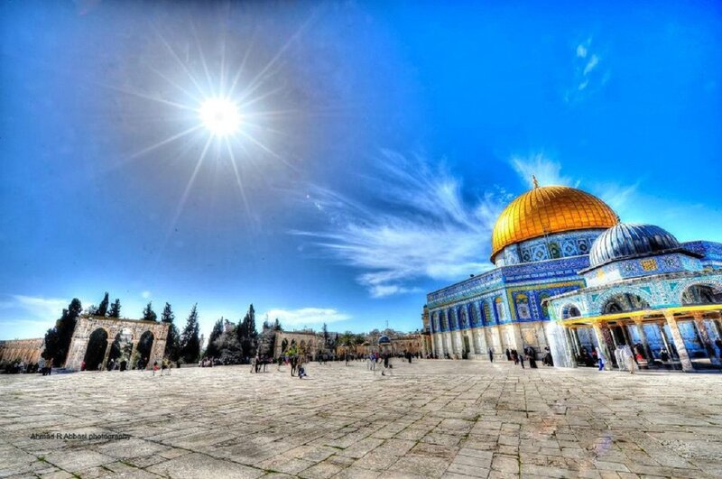Dome of the Rock — Blue