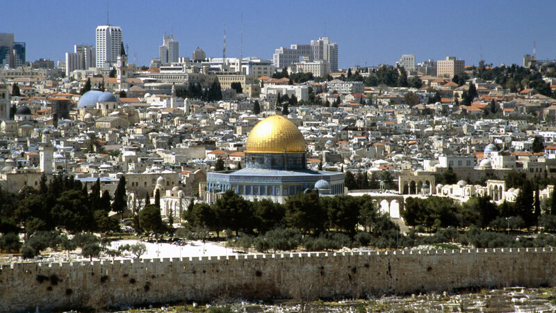Dome of the Rock — Gold, Serene