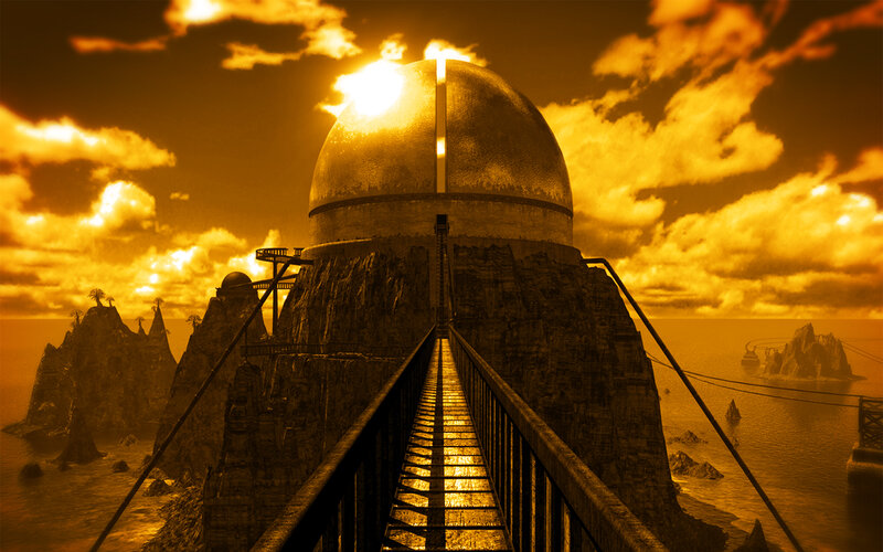 Dome Structure on Island