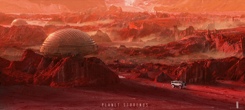 Dome Structures on Red Planet