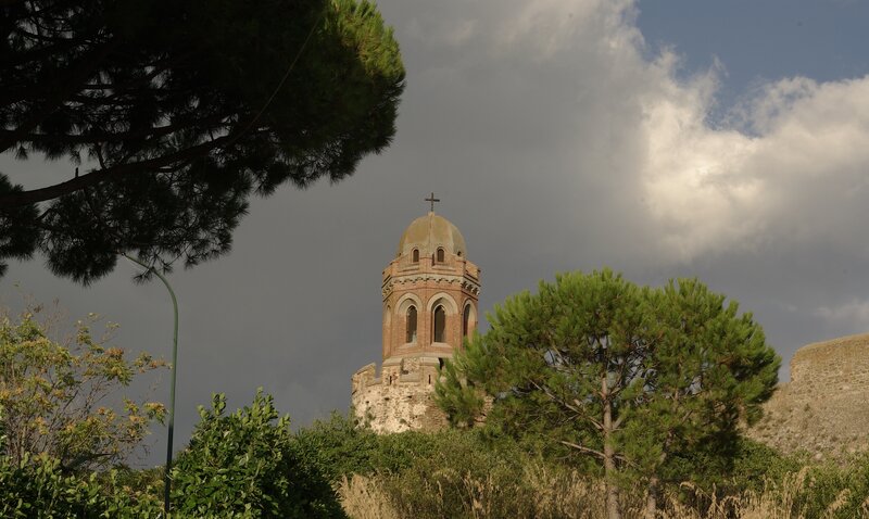Dome-topped Church Tower