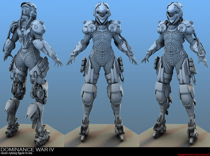 Dominance War IV cyborg
