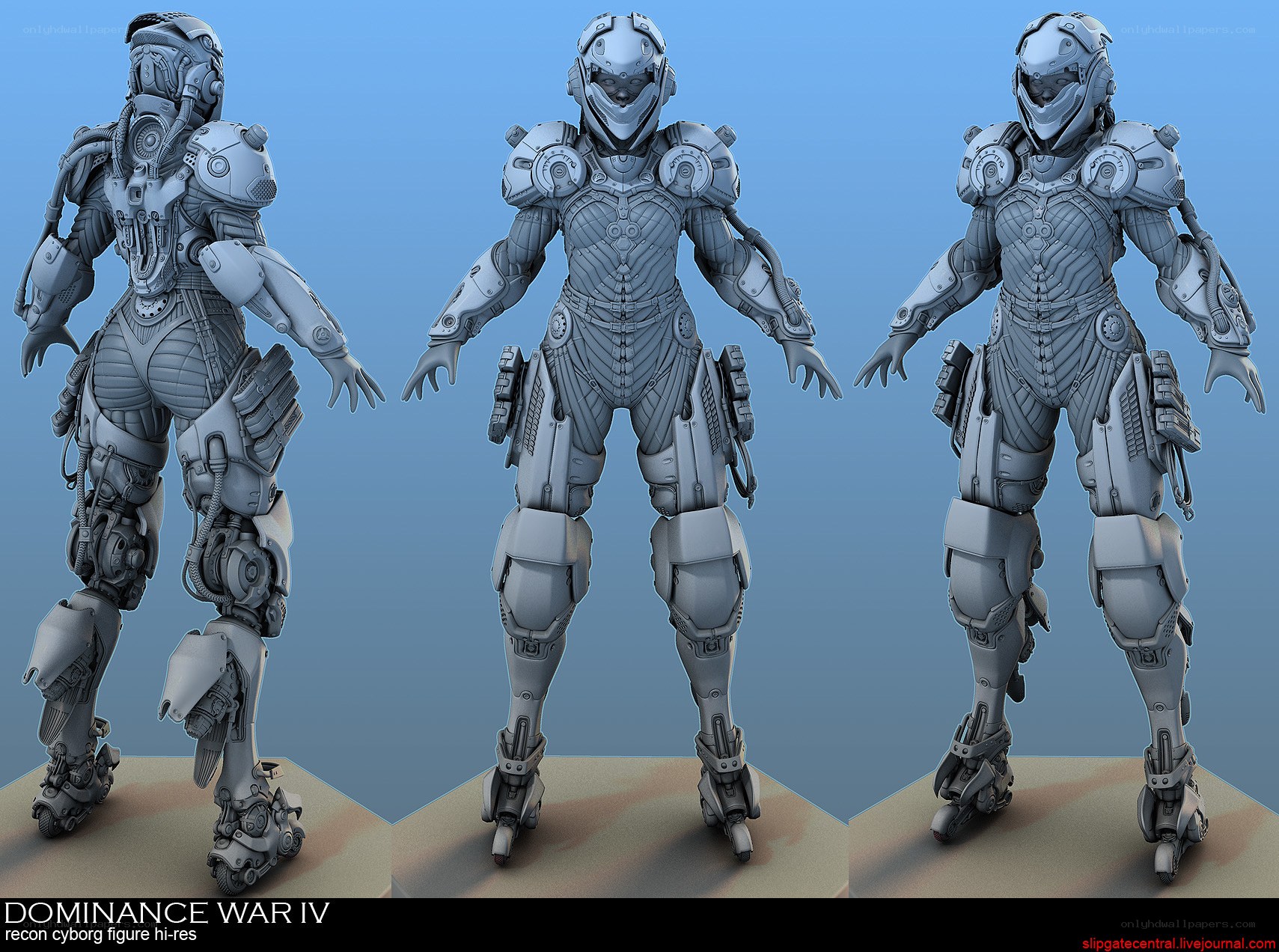 Dominance War IV cyborg