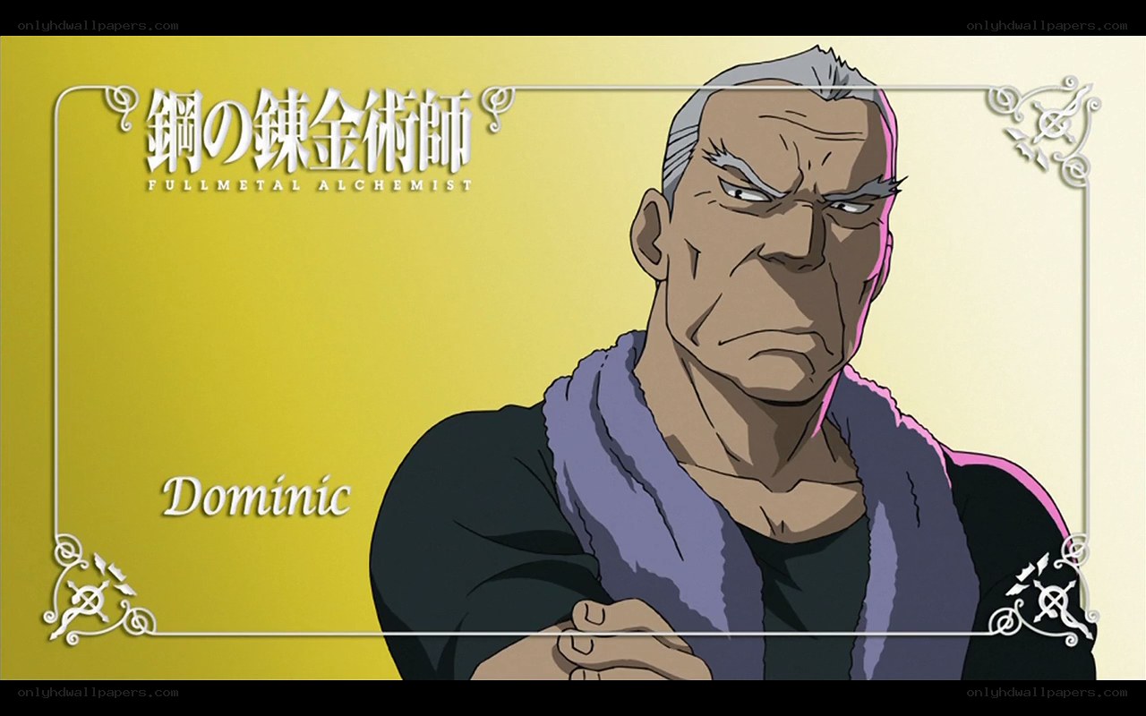 Dominic from Fullmetal Alchemist