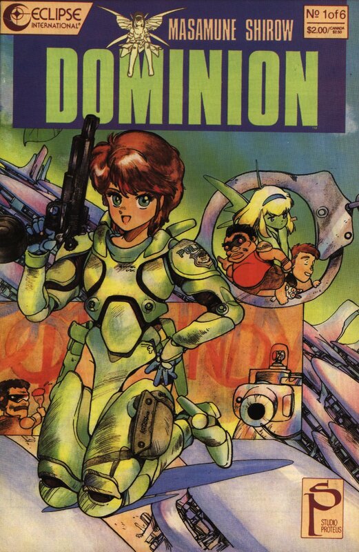 Dominion comic book cover