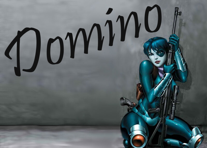 Domino character illustration