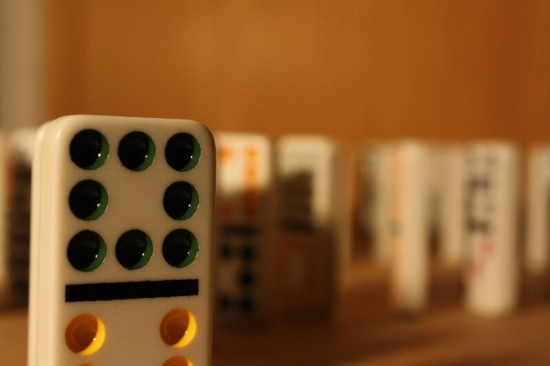 Domino Tile in Focus