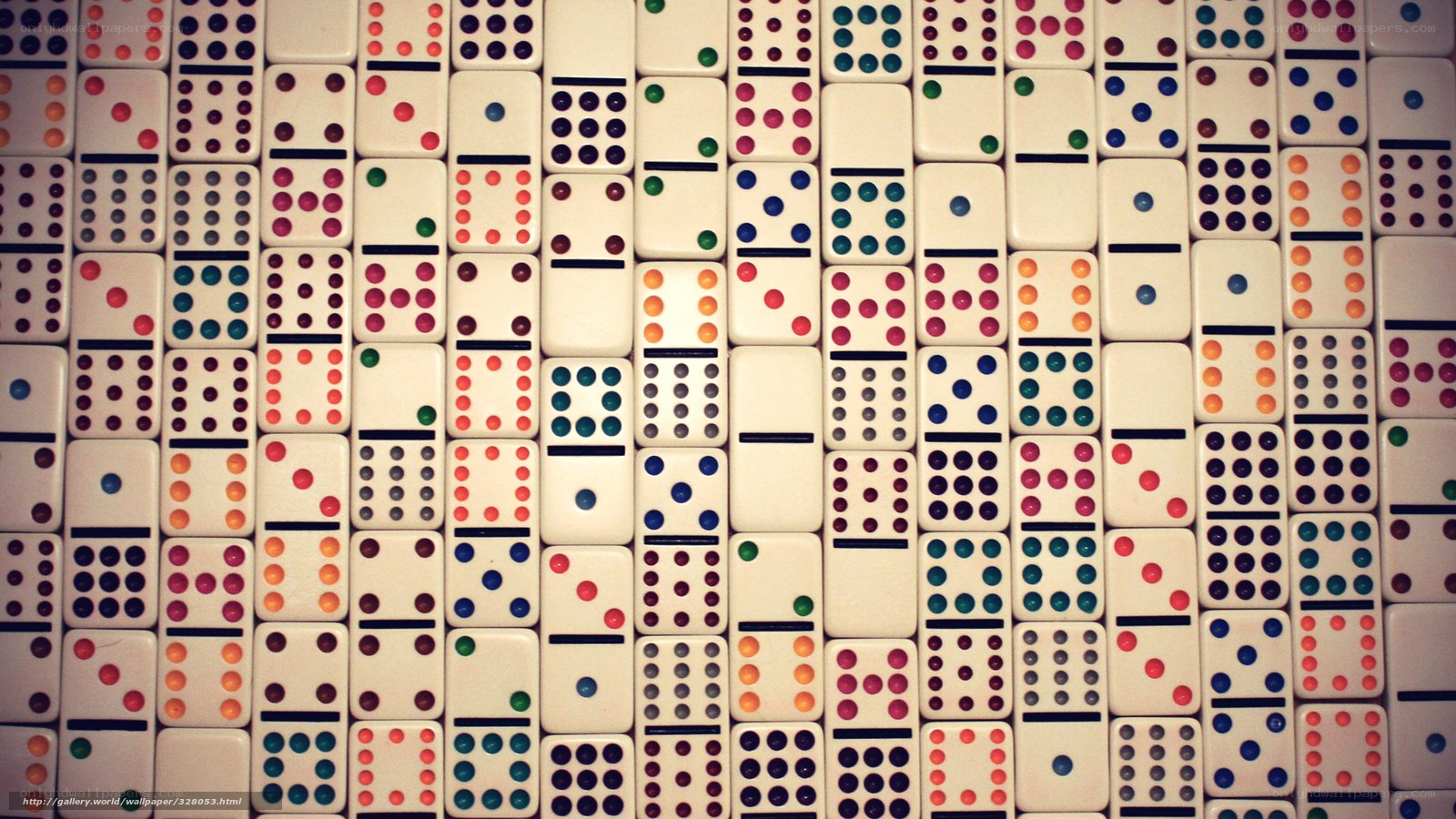 domino tiles pattern