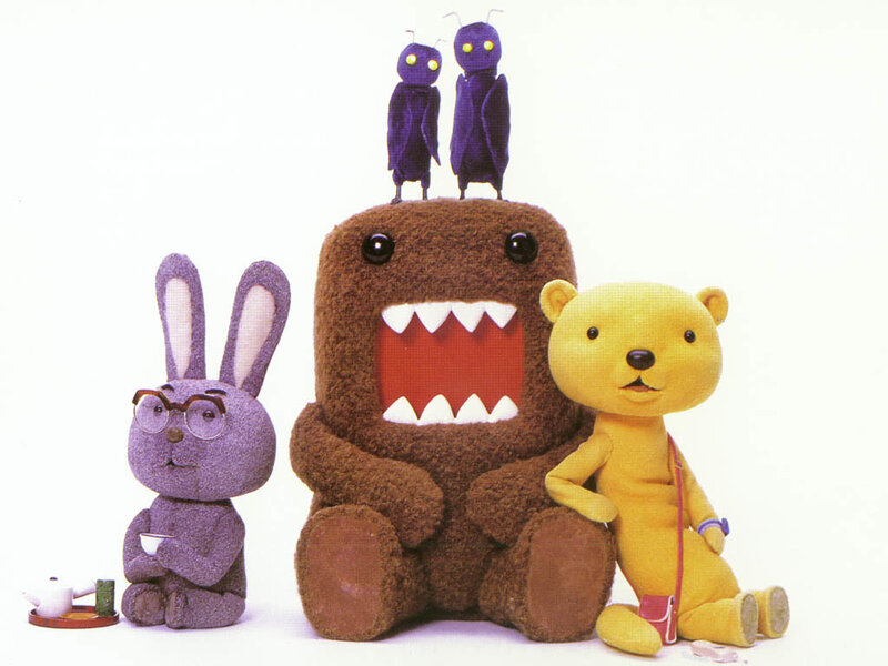 Domo and friends plush toys