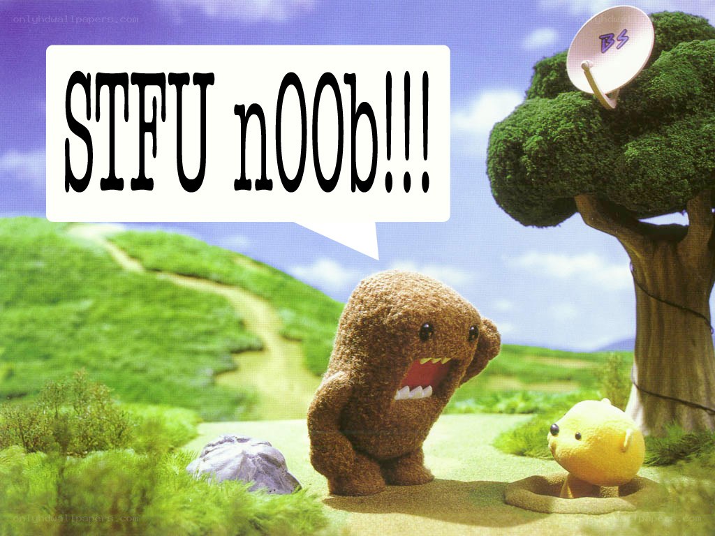 Domo and Yellow Character Scene
