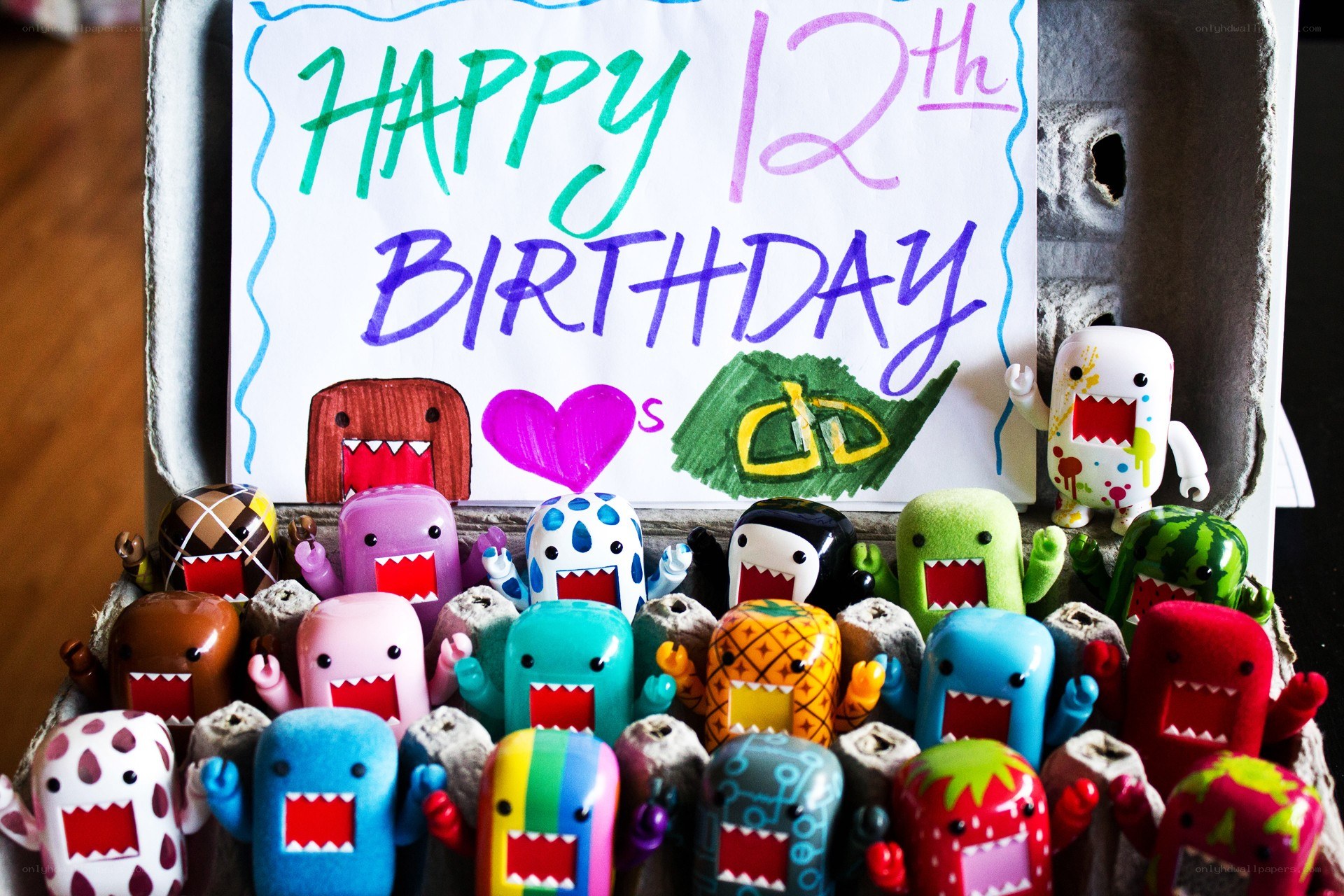 Domo birthday celebration