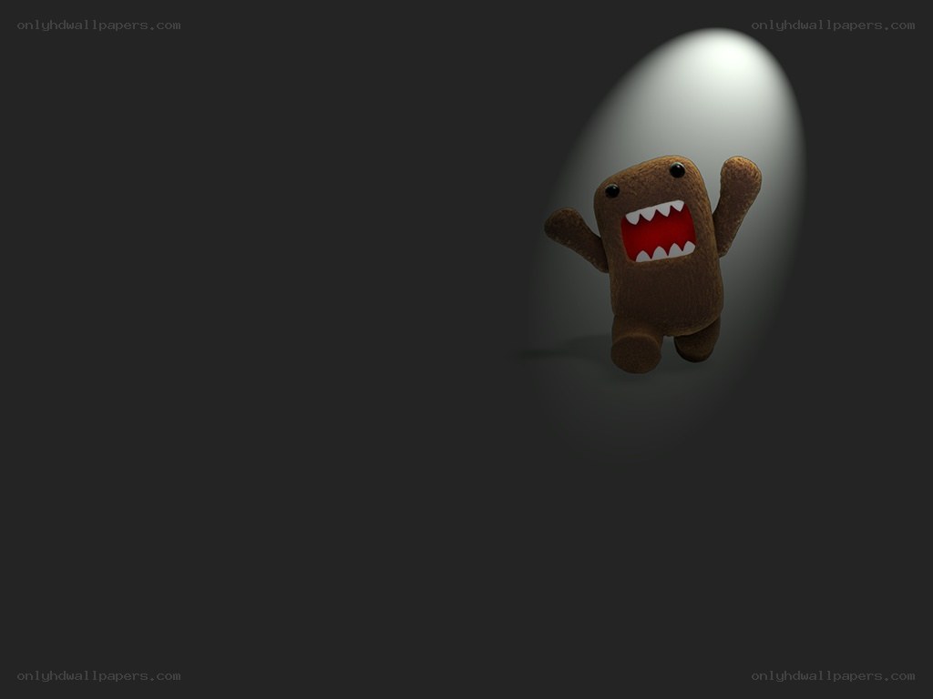 Domo character in spotlight