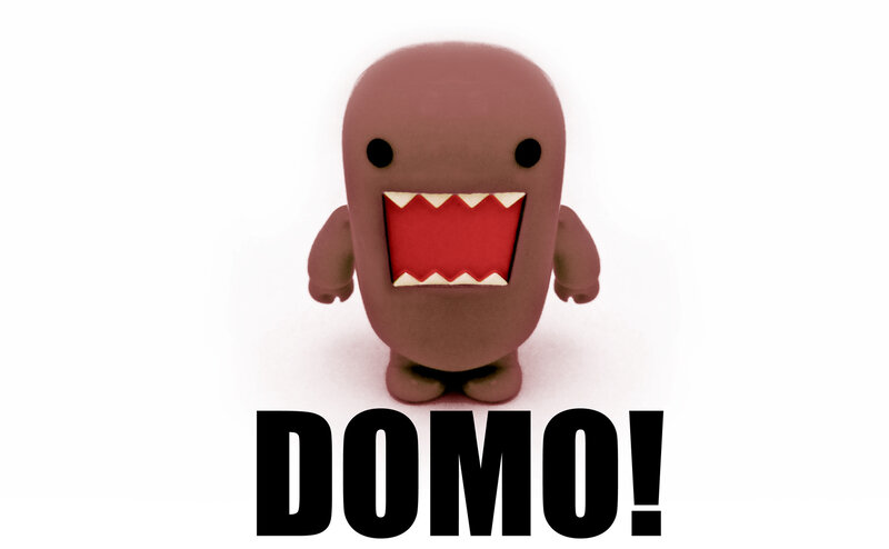 Domo character with big mouth